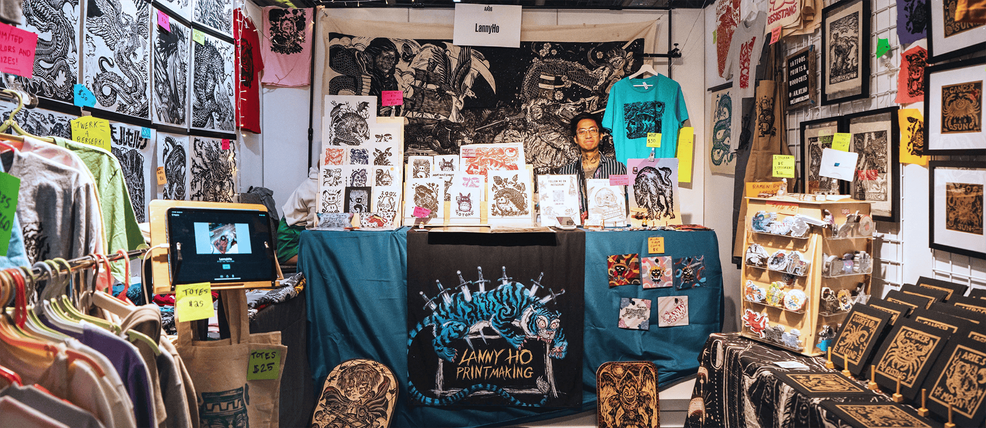 Artist Alley at TwitchCon San Diego 2025